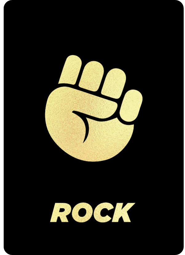 Golden Rock Card